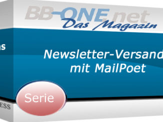 Newsletter Services mit MailPoet