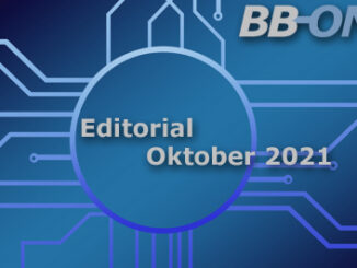 Editorial Oktober 2021: gesicherte Stromversorgung sichere Mailserver-Update