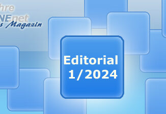Editorial BB-ONE.net Magazin, erste Ausgabe 2024